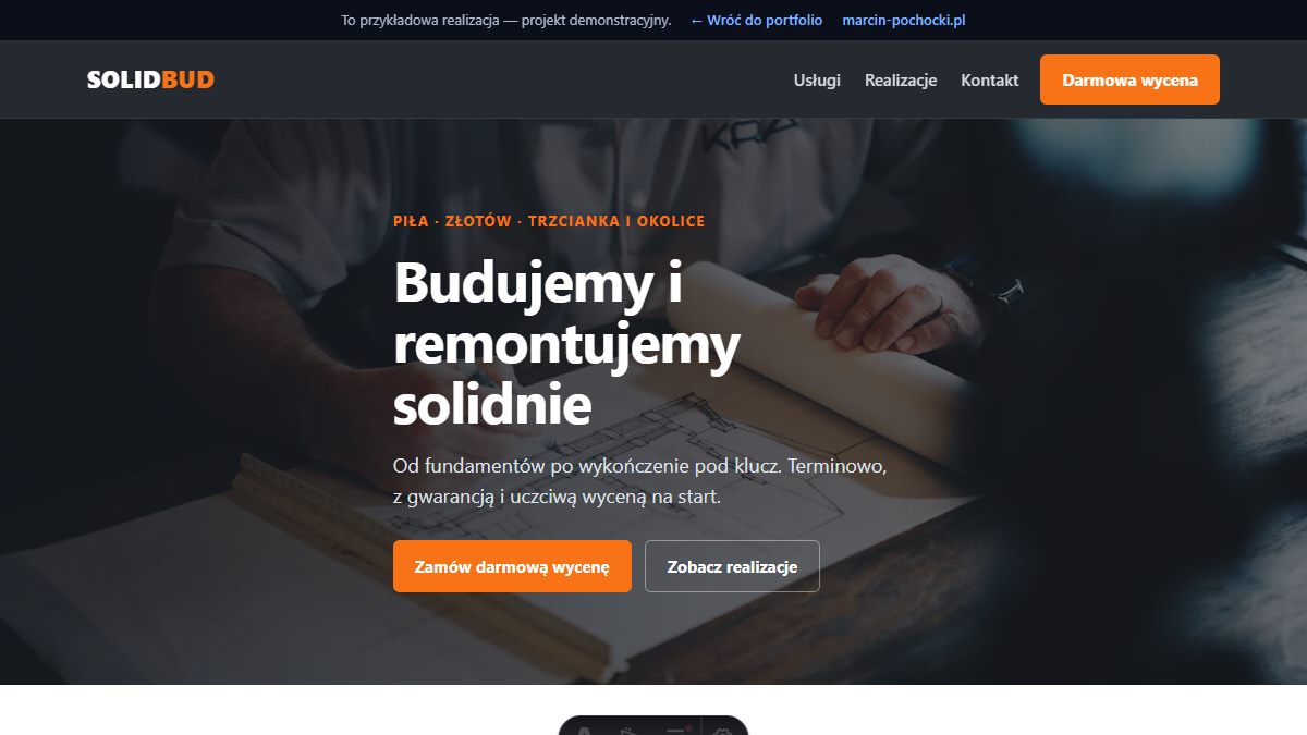 Demo · Firma budowlana