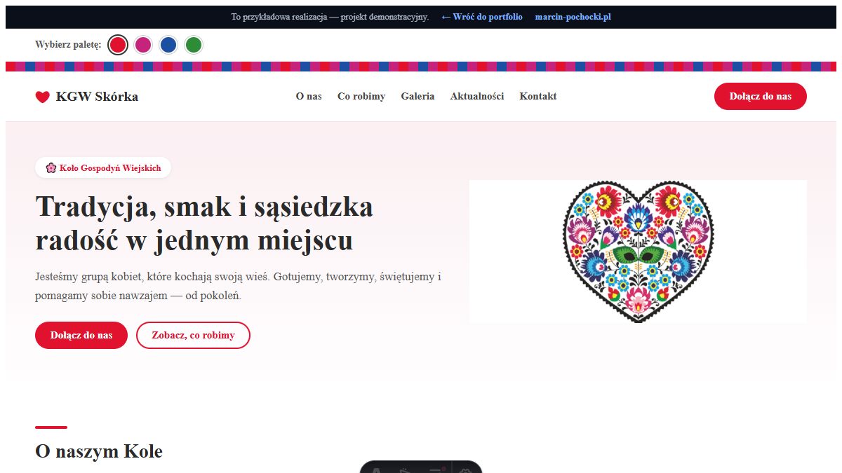 Demo · Koło Gospodyń Wiejskich