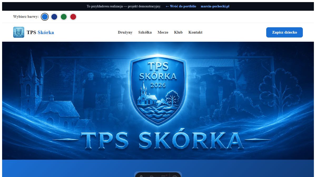 Demo · Klub piłkarski TPS Skórka